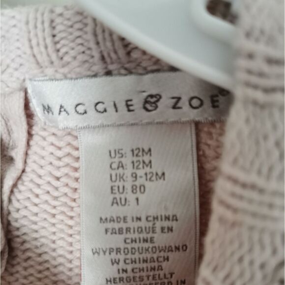 2/$15 Maggie & Zoe sweater dress 9-12 m - Picture 3 of 5